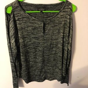 Lucky brand cold shoulder shirt